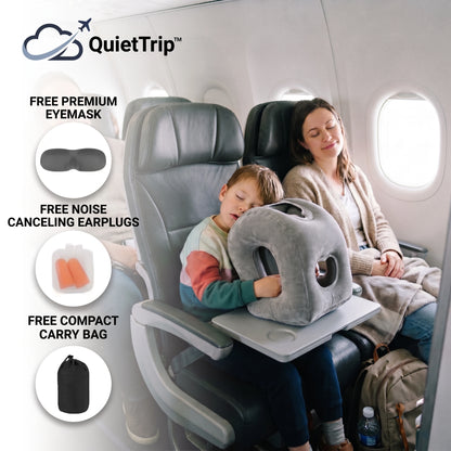 QuietTrip™ Inflatable Pillow